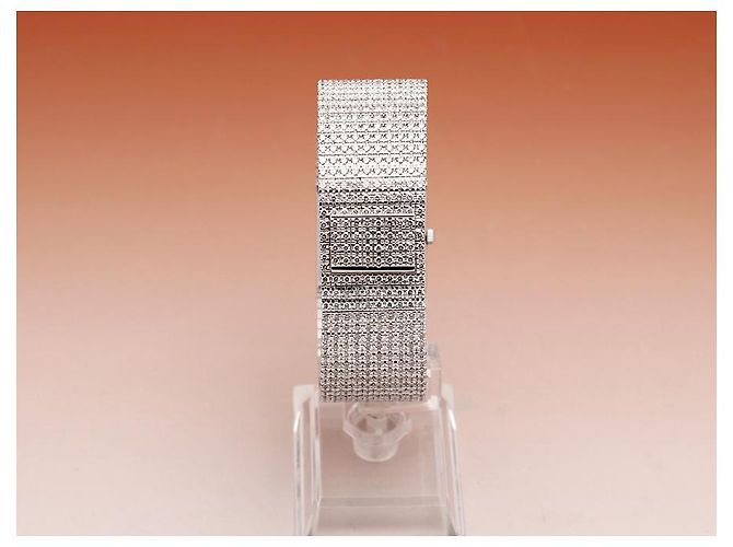 Piaget Protocol Unisex-Damenuhr Weißgold Aftersetting Voll Diamant - Ansicht 5