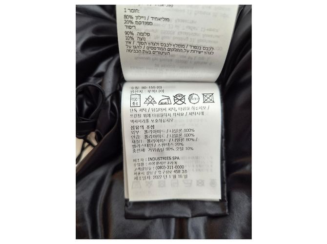 Moncler Kurze Steppjacke CLARET Weiß - Ansicht 15