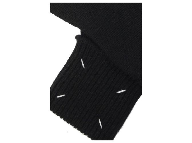 Maison Martin Margiela Maison Margiela Strickhandschuhe Schwarz - Ansicht 4
