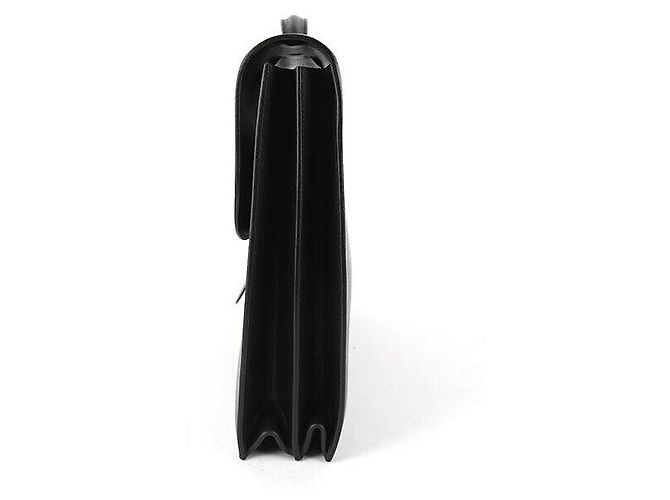 Hermès Borsa Saddle nera con finiture dorate Nero - vista 2