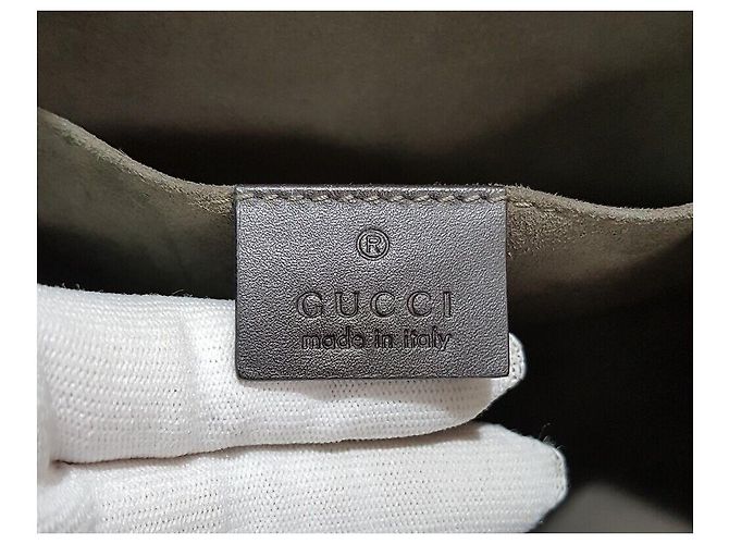 Gucci Clutch GG Supreme Ophidia Web Canvas - vista 8