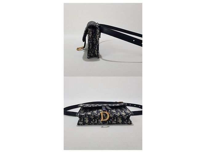 Dior Pochette a cintura Oblique Saddle - vista 4
