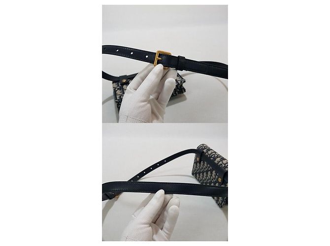Dior Pochette a cintura Oblique Saddle - vista 6