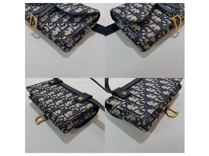 Dior Pochette a cintura Oblique Saddle - vista 7