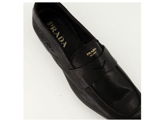 Prada Leather Loafers - view 7