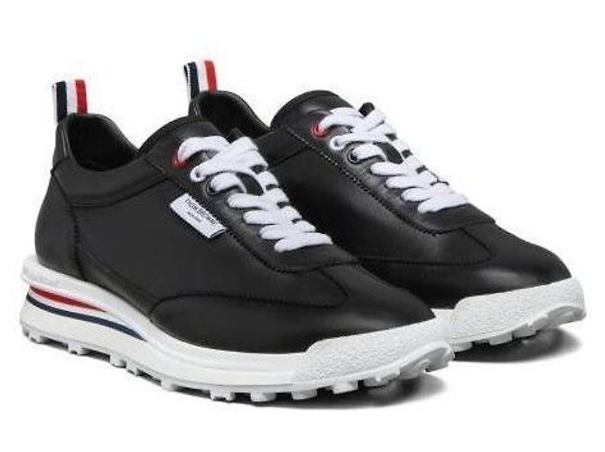 Thom Browne Baskets Soft Nappa RWB Tech Runner - vue 5