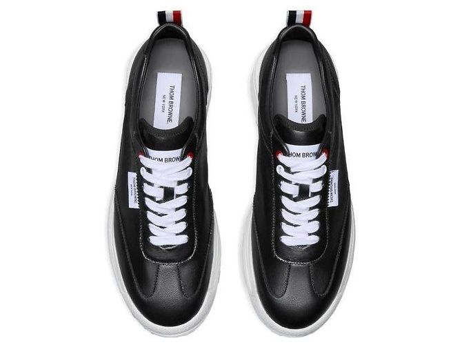 Thom Browne Baskets Soft Nappa RWB Tech Runner - vue 6