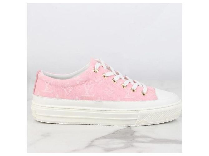 Louis Vuitton Denim Stella Sneaker Rosa Pink - Ansicht 4
