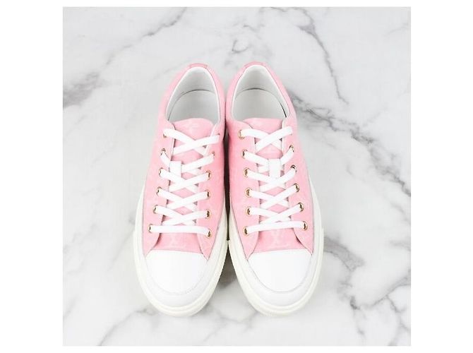 Louis Vuitton Denim Stella Sneaker Rosa Pink - Ansicht 7