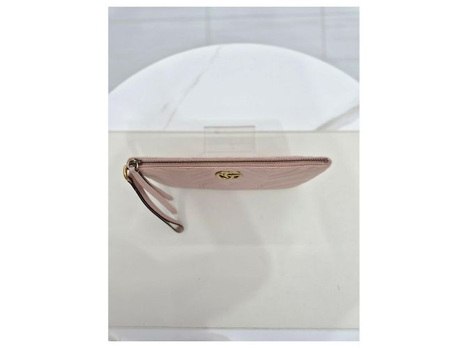 Gucci Piccola pochette trapuntata Rosa - vista 3