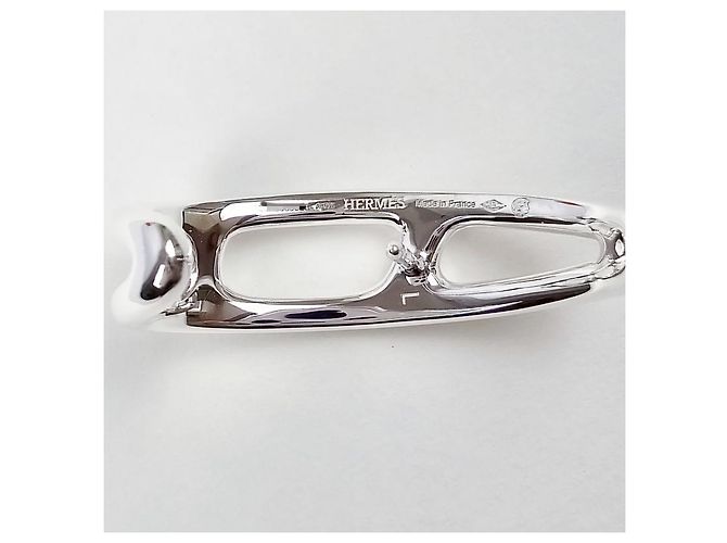Hermès Orecchini Punk con Catena d'Ancora in Argento da Donna - vista 8