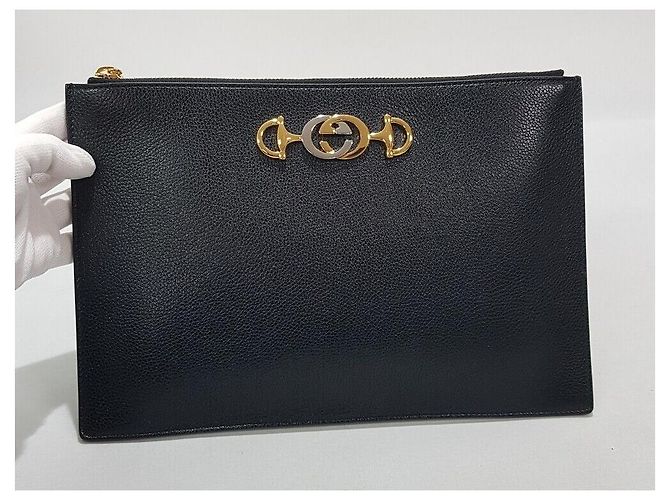 Gucci Clutch Jumi Nero - vista 2