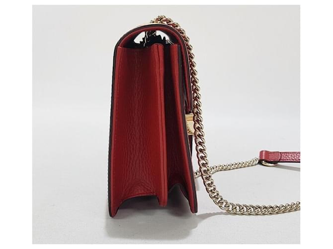 Gucci Piccola borsa a tracolla Interlocking Rossa Rosso - vista 4