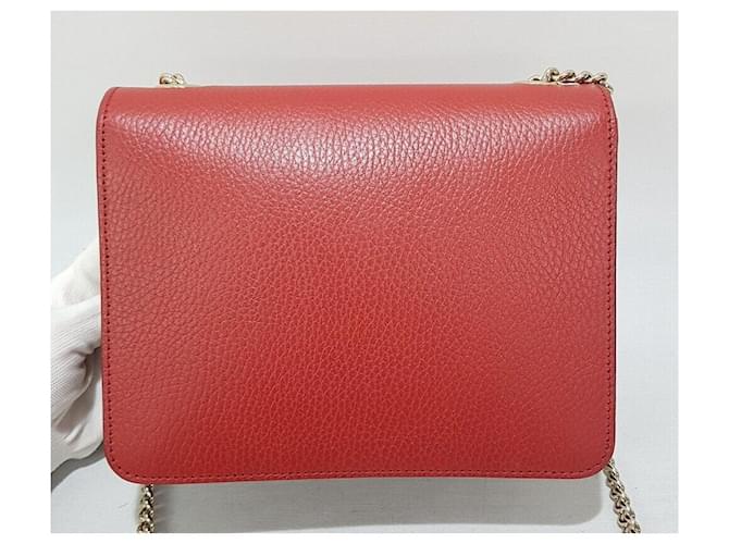 Gucci Piccola borsa a tracolla Interlocking Rossa Rosso - vista 5