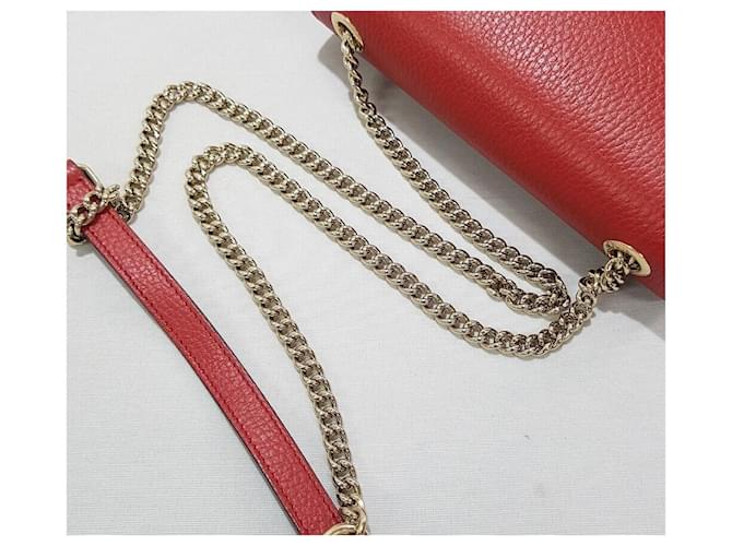 Gucci Piccola borsa a tracolla Interlocking Rossa Rosso - vista 6