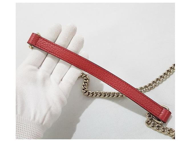 Gucci Piccola borsa a tracolla Interlocking Rossa Rosso - vista 7