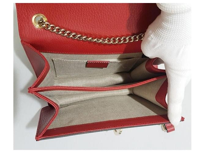Gucci Piccola borsa a tracolla Interlocking Rossa Rosso - vista 9