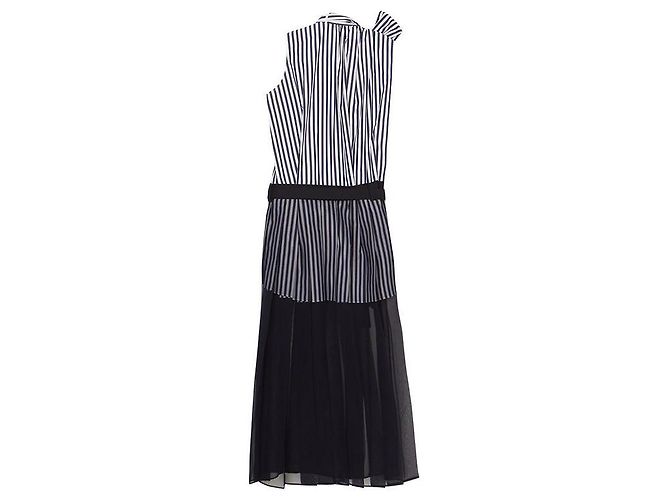 Sacai Vestido largo sin mangas para mujer Multicolor - vista 3