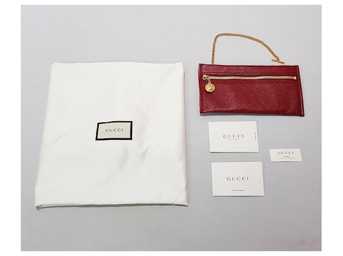 Gucci Borsa Shopper Tiger Web Raza Rosso - vista 10