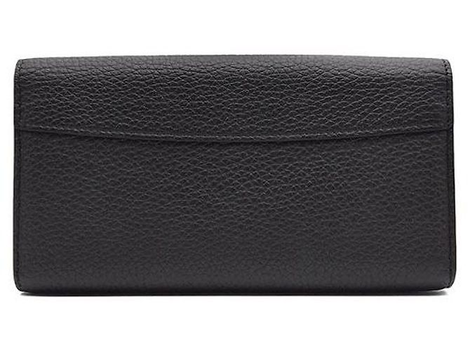 Louis Vuitton Carteira Capucines em Python Preto - vista 3