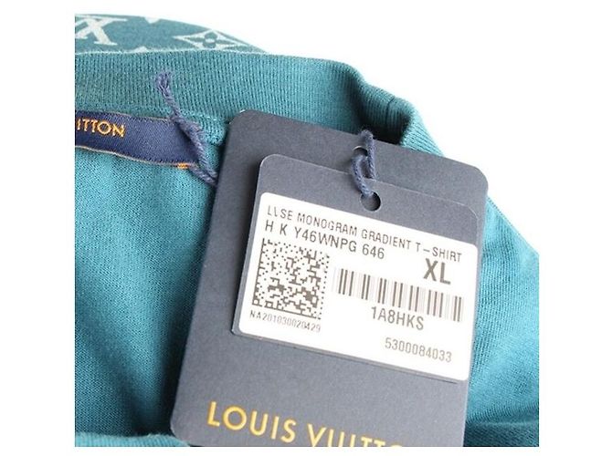 Louis Vuitton Monogram Gradient T-Shirt XL Blau - Ansicht 6