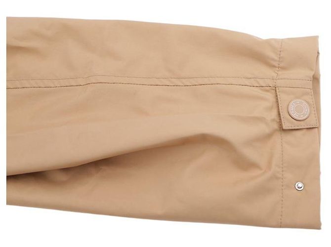 Hermès Abrigo largo cortavientos Castaño - vista 7