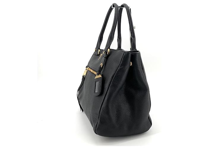 Prada Borsa Tote e Borsa a Spalla Vitello Donna Nero - vista 3