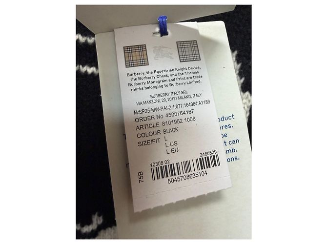 Burberry Wollmischung Strick Mehrfarben - Ansicht 8