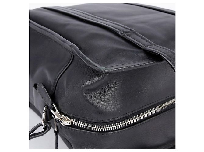 Balenciaga Piccola borsa tote e borsa a tracolla Bazar in pelle nera Nero - vista 17