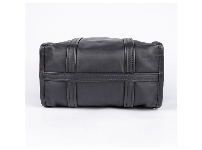 Balenciaga Piccola borsa tote e borsa a tracolla Bazar in pelle nera Nero - vista 9
