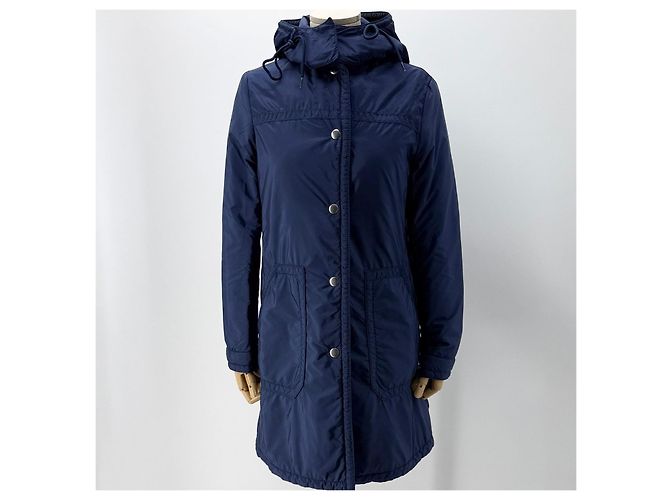 Prada Leichte Damen-Langjacke aus Re-Nylon mit Triangle-Logo Mehrfarben - Ansicht 2