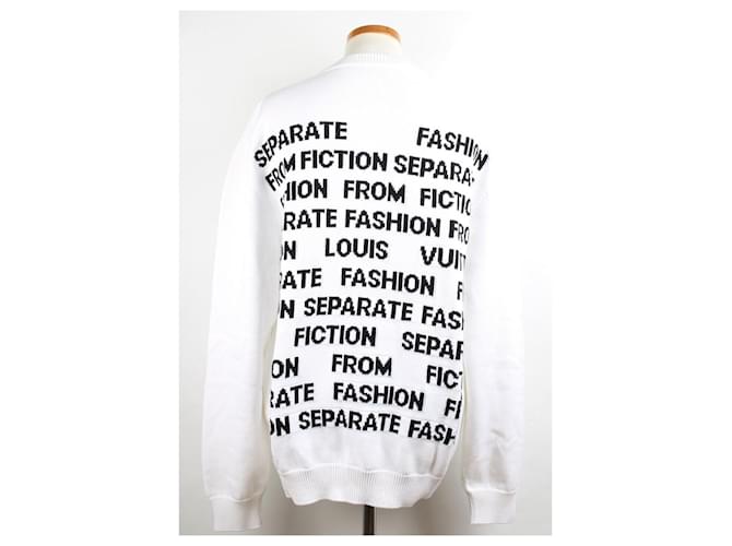 Louis Vuitton Strickpullover mit Buchstabenstickerei - Limitierte Edition Schwarz - Ansicht 3