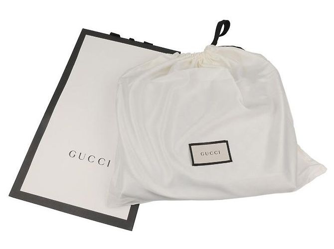 Gucci Piccola borsa a tracolla Ophidia in pelle nera Nero - vista 5