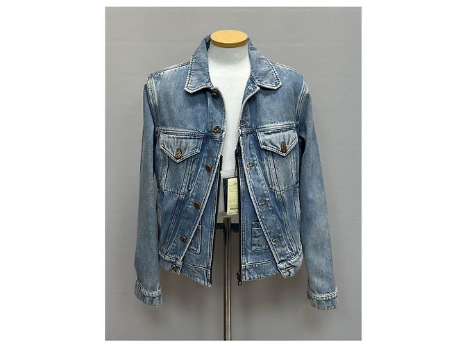 Louis Vuitton Giacca di denim blu Virgil Abloh - vista 2