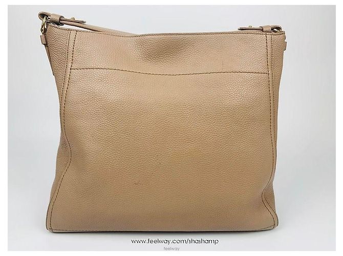 Borsa Hobo/Tote a tracolla Salvatore Ferragamo Ali Arancione - vista 2