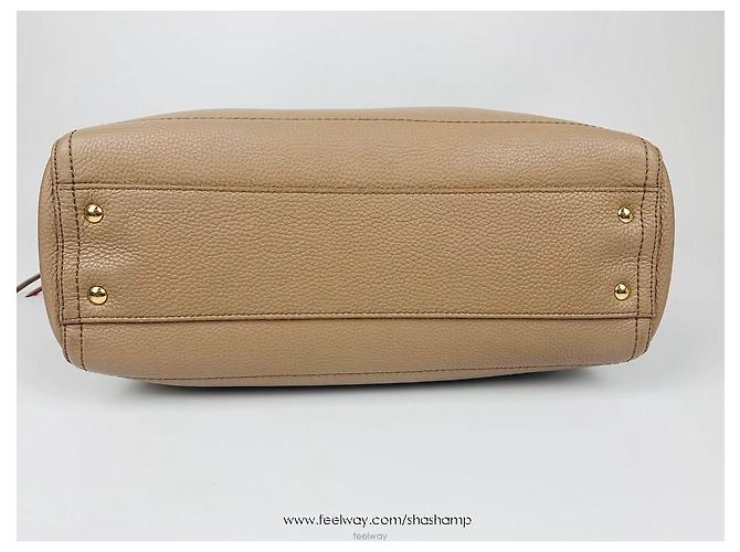 Borsa Hobo/Tote a tracolla Salvatore Ferragamo Ali Arancione - vista 4