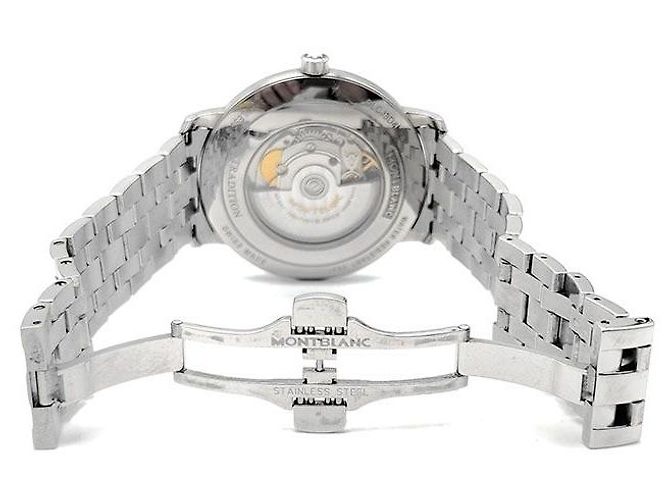Montblanc Relógio Tradition em aço Multicor - vista 4