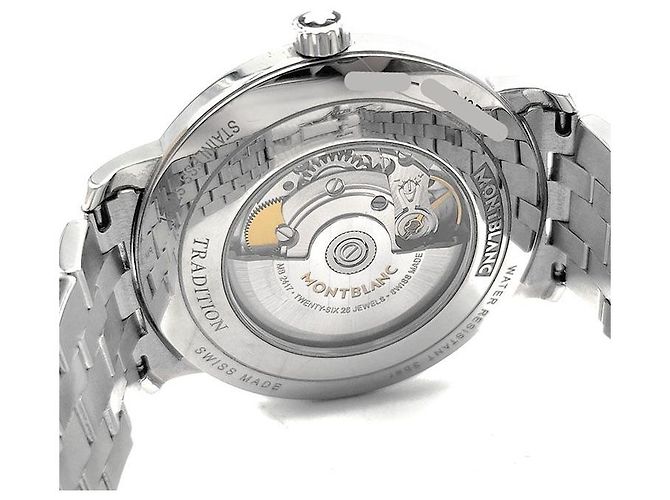 Montblanc Relógio Tradition em aço Multicor - vista 5