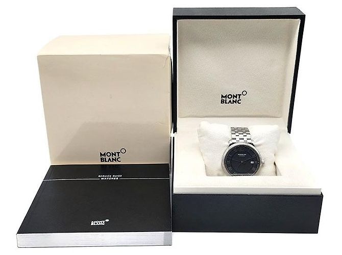 Montblanc Relógio Tradition em aço Multicor - vista 7