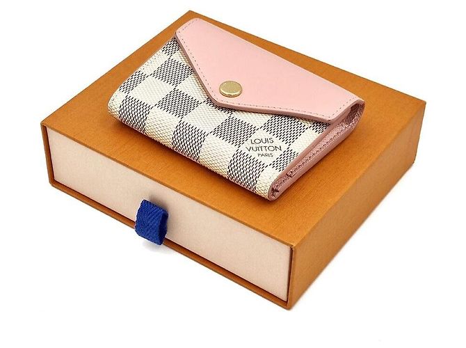 Louis Vuitton Cartera Azure Zoe Azul - vista 6