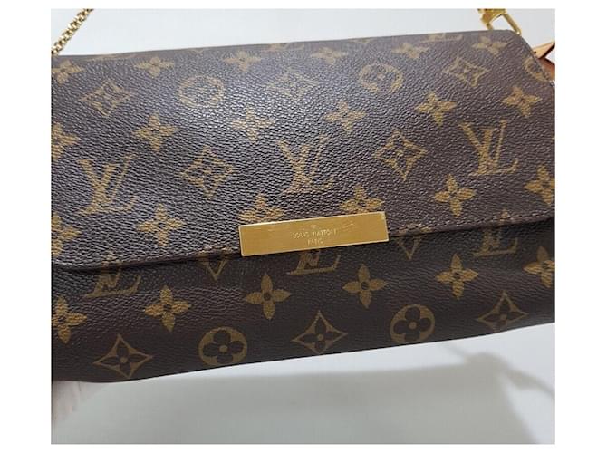 Louis Vuitton Monogram Favorite MM Marrone - vista 3