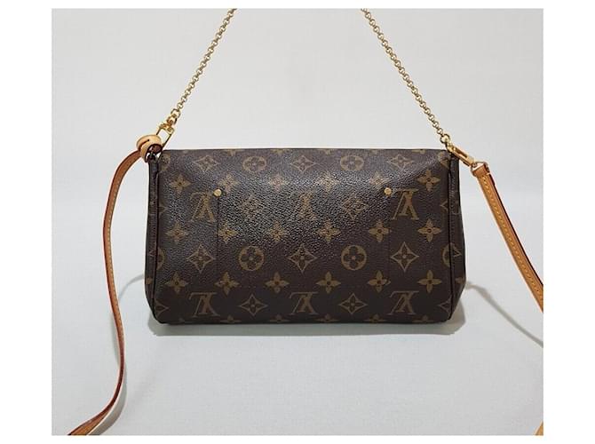 Louis Vuitton Monogram Favorite MM Marrone - vista 5