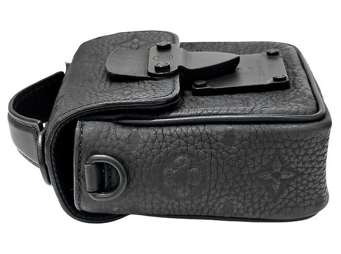 Louis Vuitton Borsa a tracolla Pico Lock Nero - vista 4