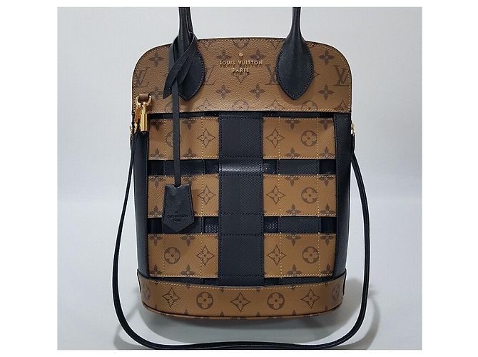 Louis Vuitton Borsa Tote e Borsa a Spalla Reverse Monogram Trésor Multicolore - vista 2