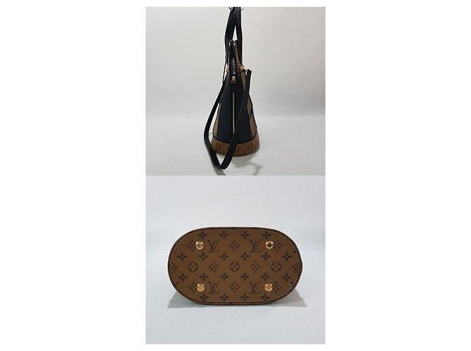 Louis Vuitton Borsa Tote e Borsa a Spalla Reverse Monogram Trésor Multicolore - vista 5