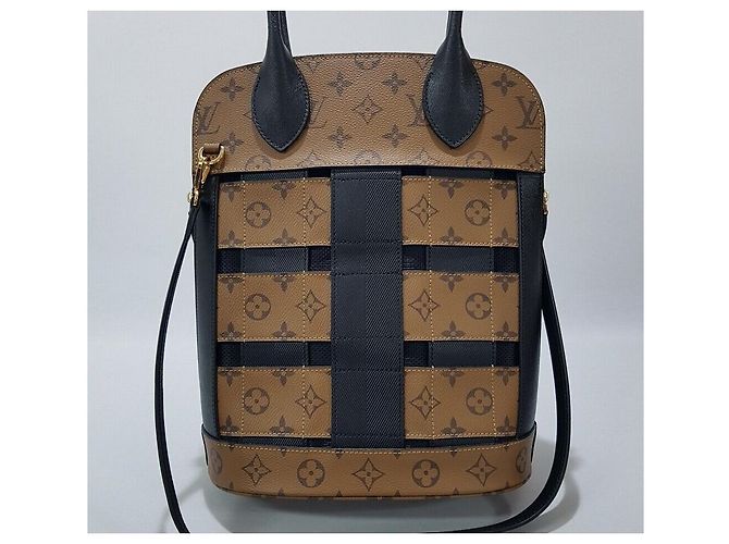 Louis Vuitton Borsa Tote e Borsa a Spalla Reverse Monogram Trésor Multicolore - vista 6