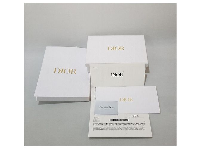 Lady Dior Dior Borsa pochette Lady con catena in metallo Nero - vista 10