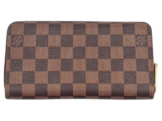 Louis Vuitton Cartera Zippy Damier Roja - vista 2