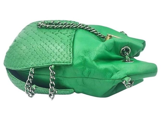 Chanel Borsa a tracolla Gabrielle Pearl Verde - vista 5