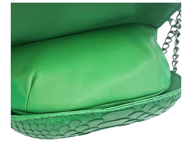 Chanel Borsa a tracolla Gabrielle Pearl Verde - vista 8